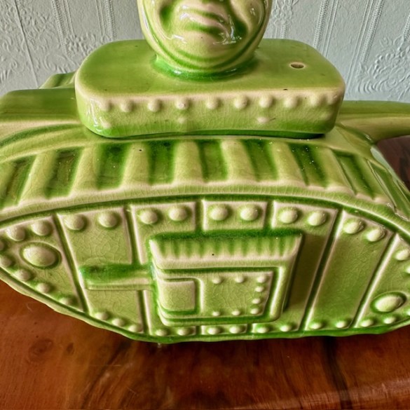 Churchill Tank Teapot 7